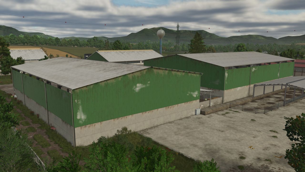 Silos-couloirs multiples couverts Lizard