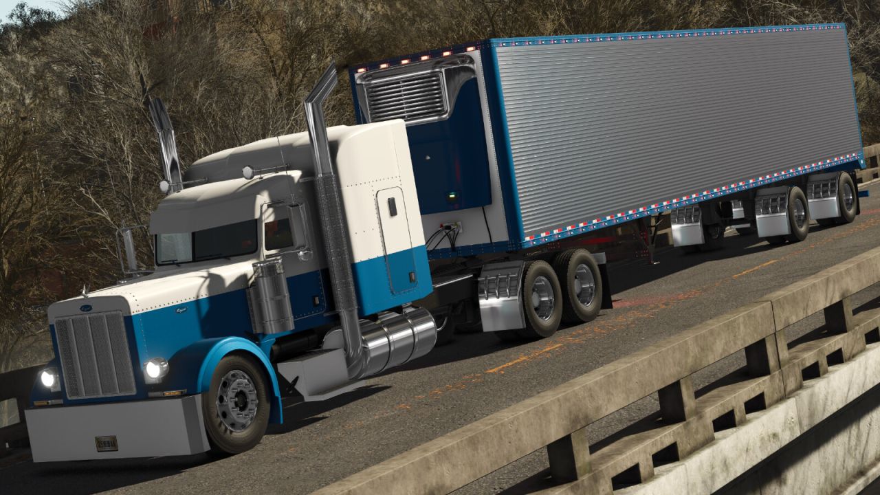 Lizard Dry Van Freezer Trailer