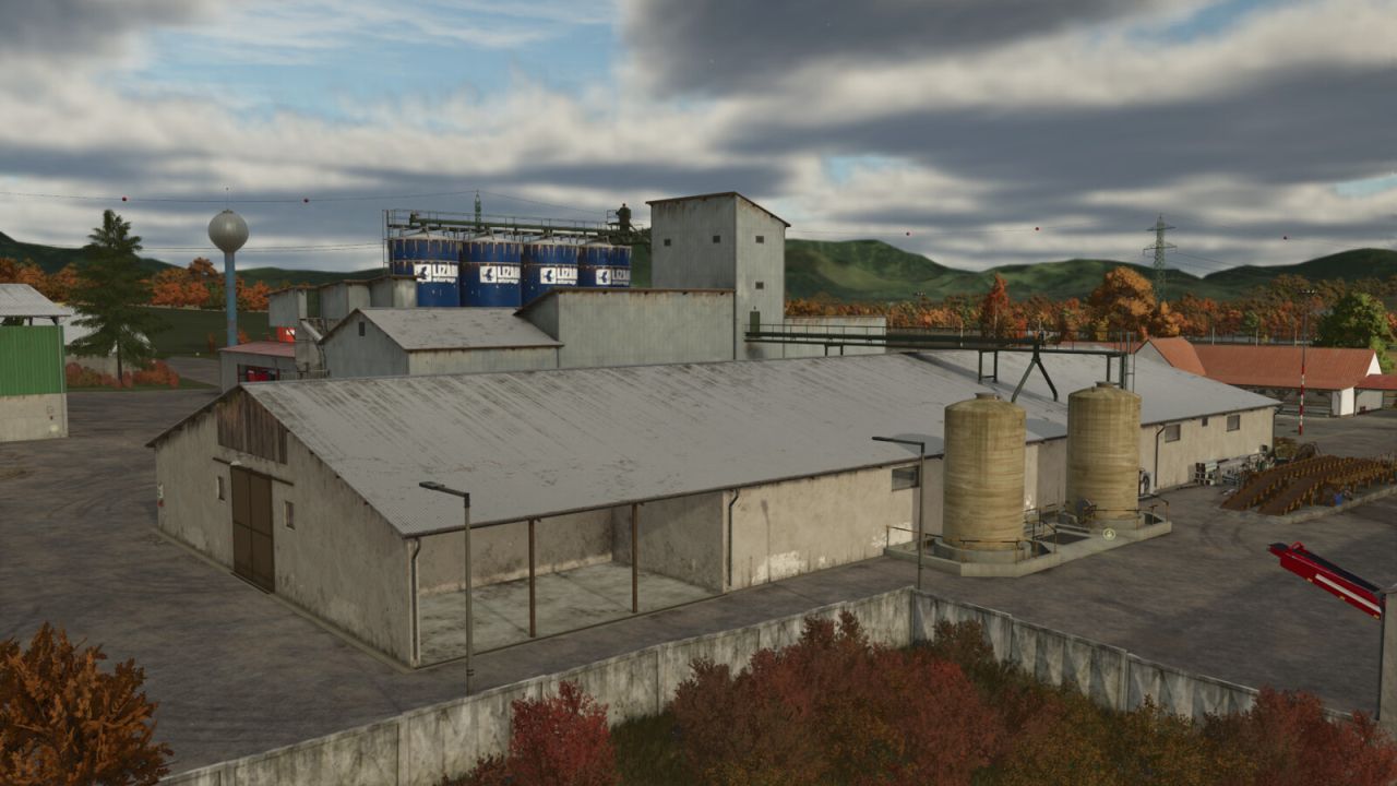 Хранение зерна ящерицы и производитель корма для свиней