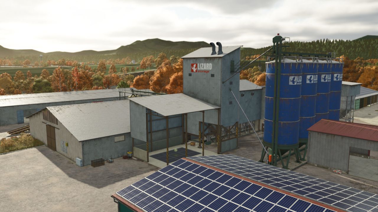 Stockage de grains de lézard et fabricant de nourriture pour porcs