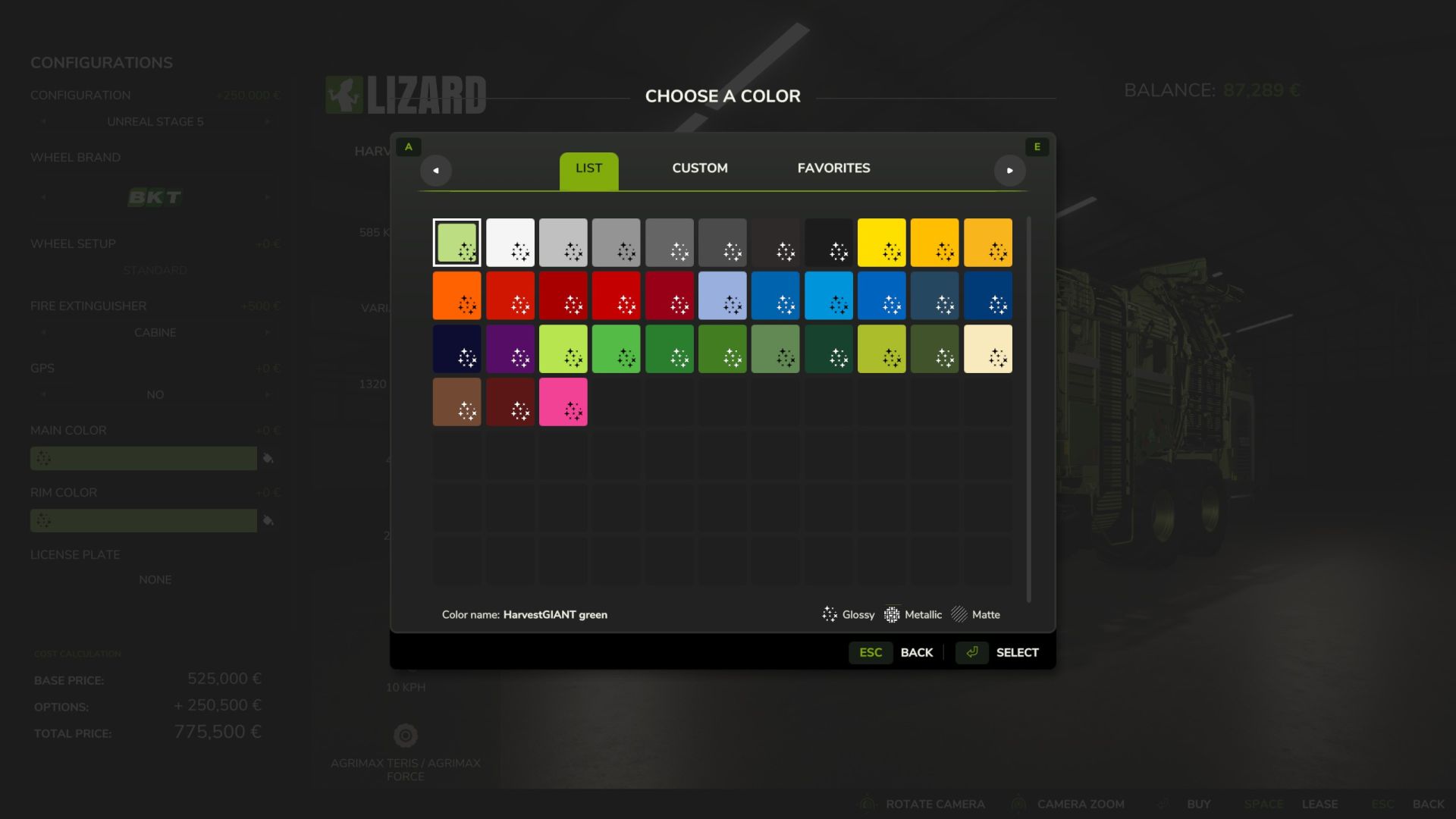 LIZARD HarvestGIANT