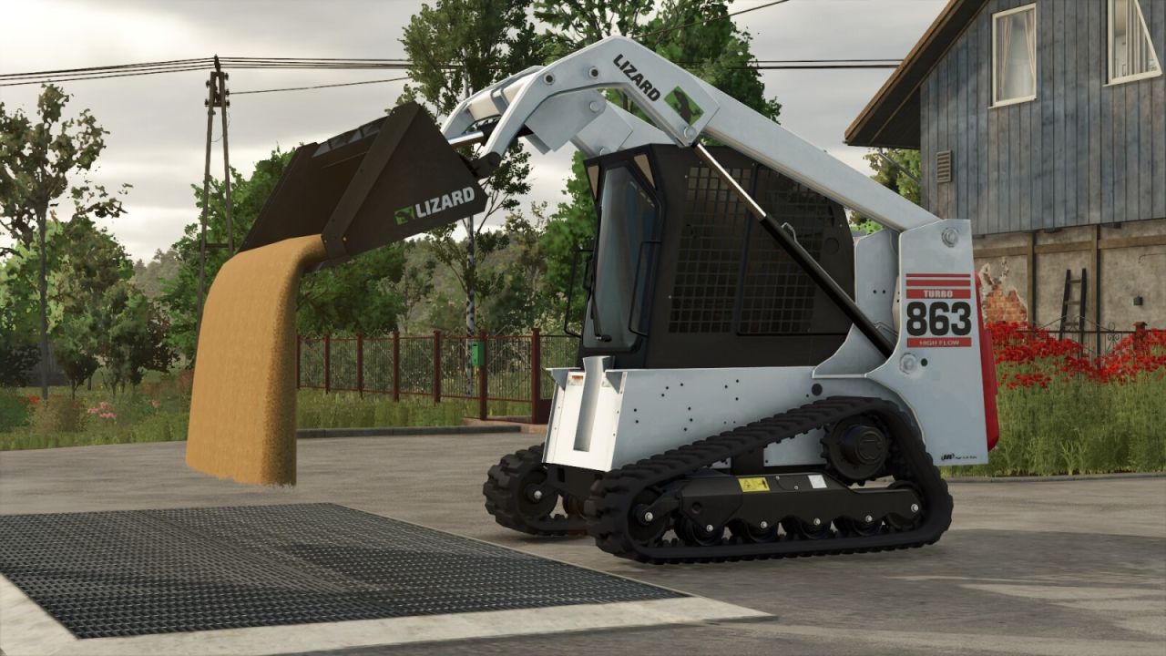 Lizard Loader 863 com pá