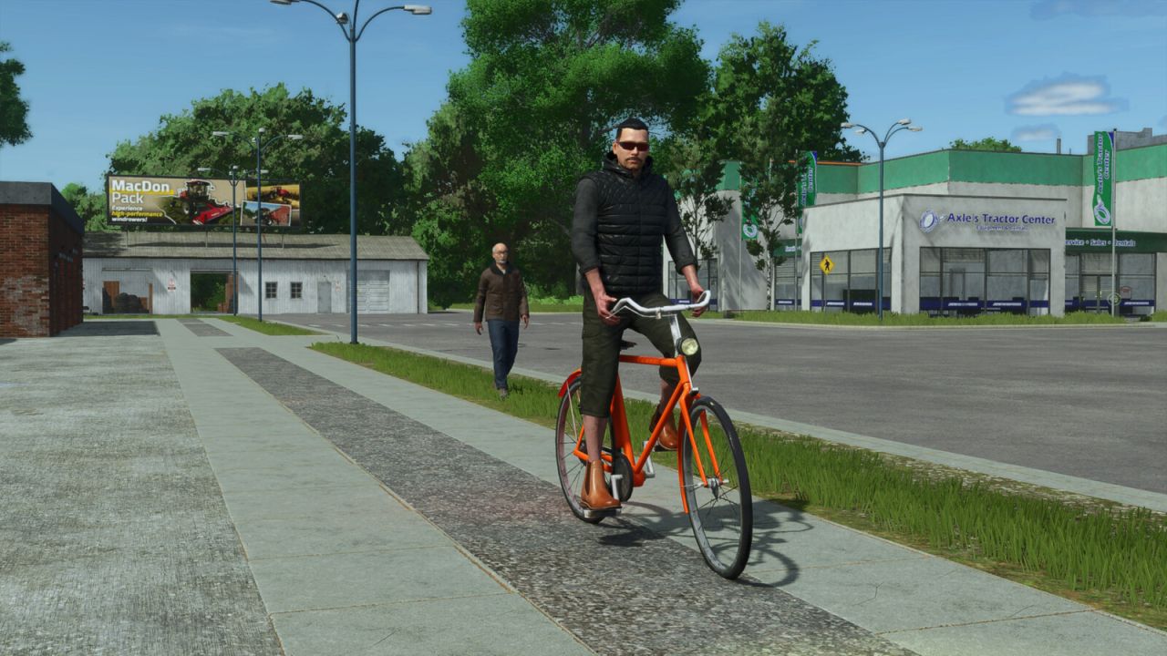 Hagedis oude fiets
