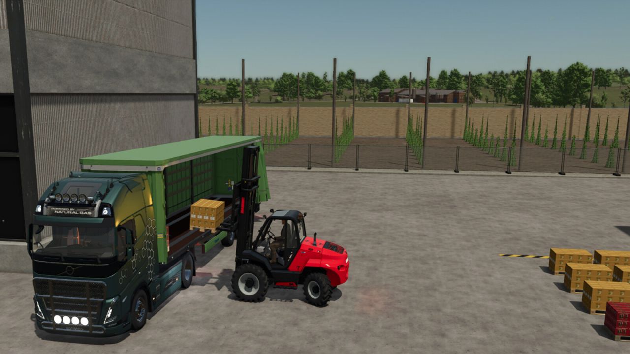 Produzione di lucertole, deposito di luppolo e confezione di negozi