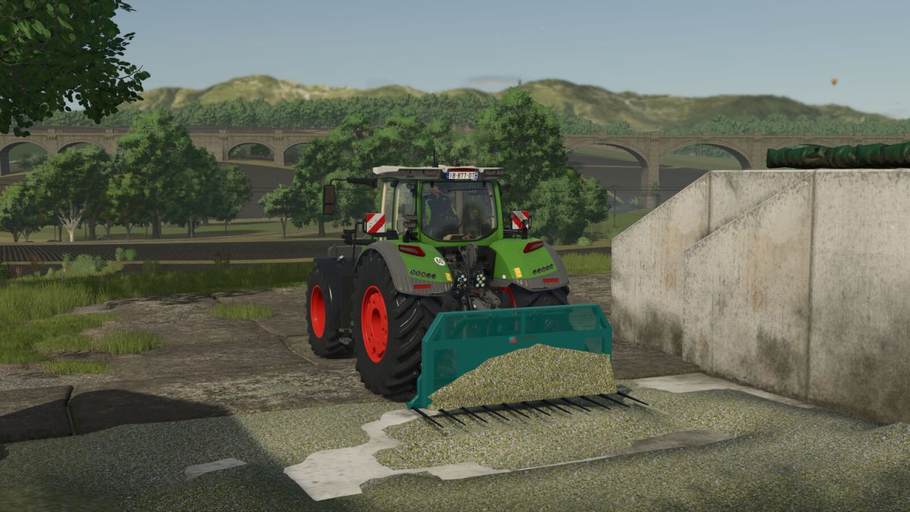 Lizard Pushing Fork FS25 thumbnail 2