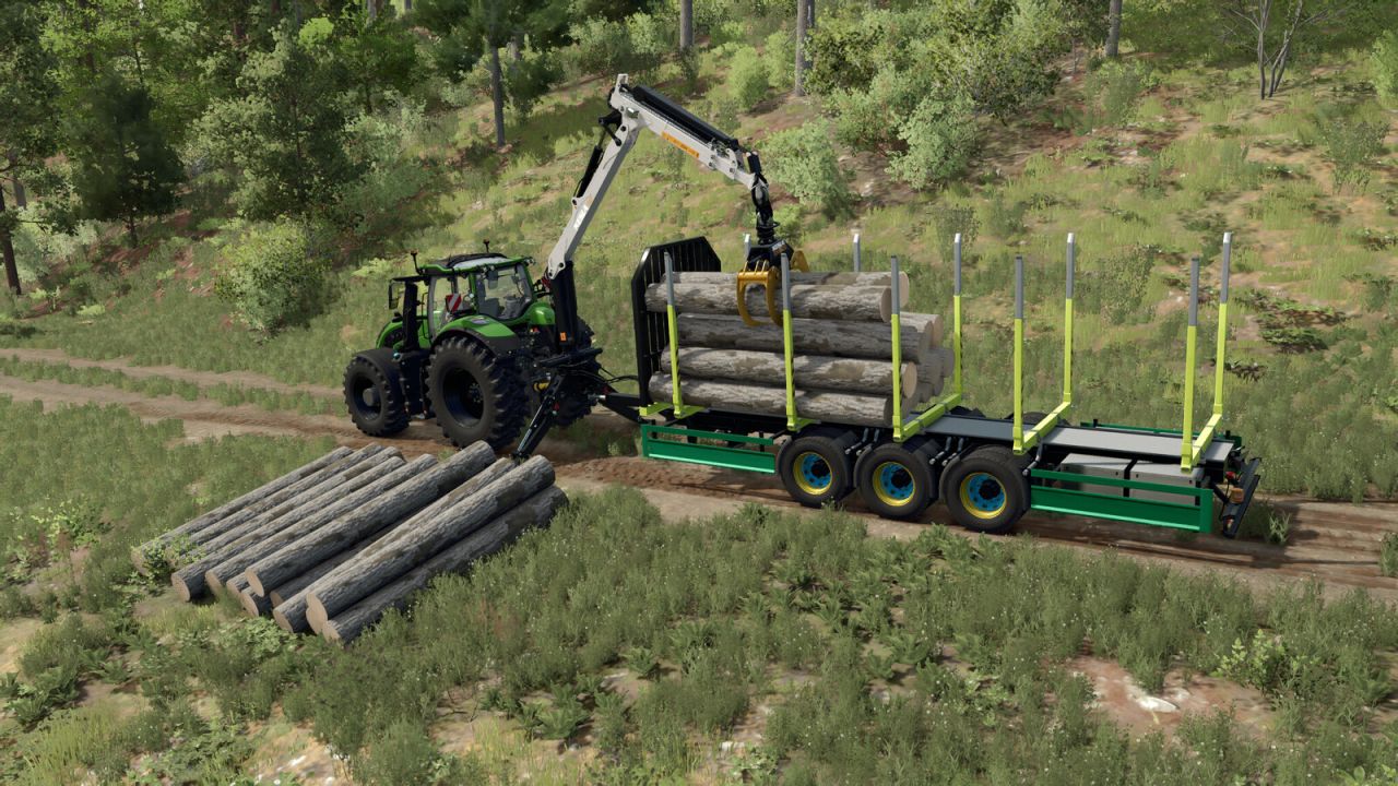 Pack de remorques en bois court Lizard
