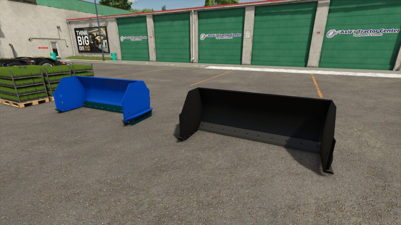 Poussoir à neige lézard