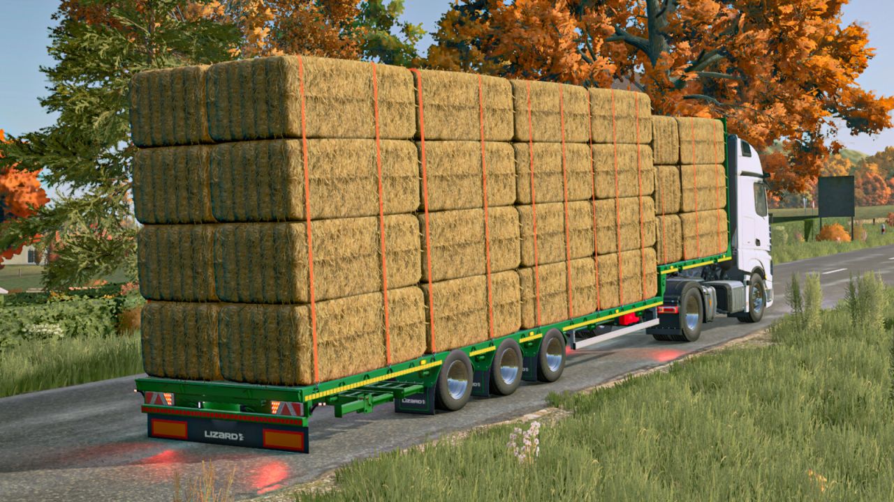Lizard Straw Bale Semitrailer