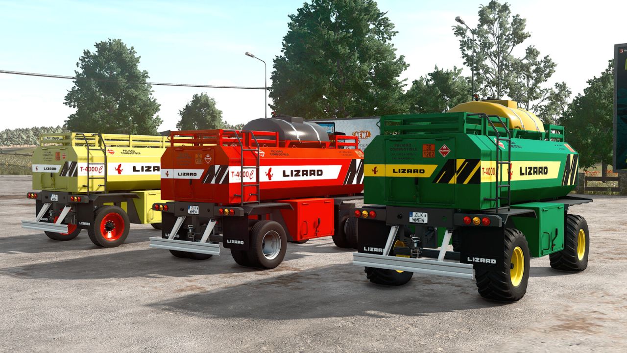 Hagedis T4000c brandstoftank