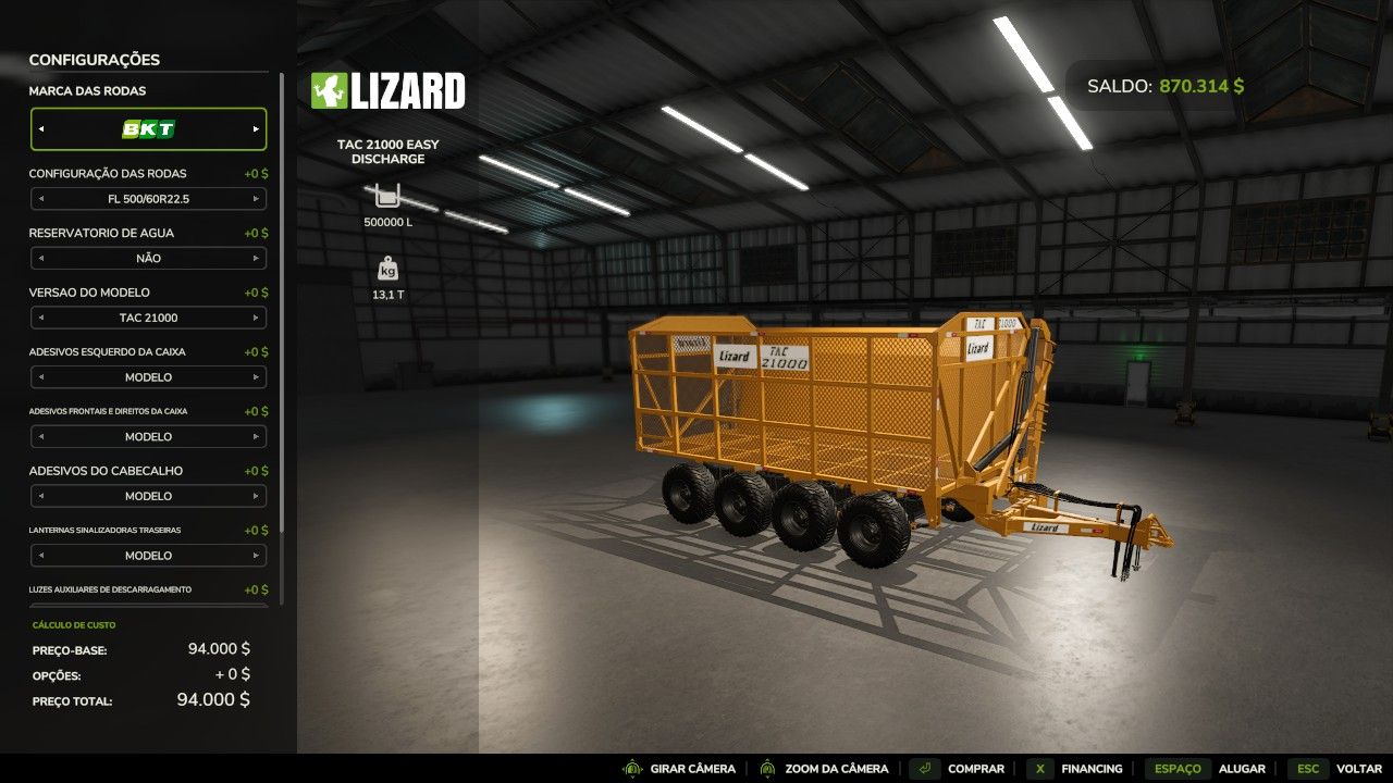 Lizard TAC 21000-22000