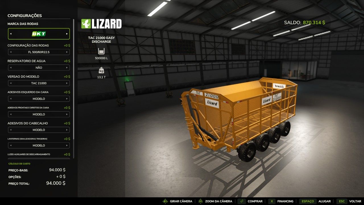 Lizard TAC 21000-22000
