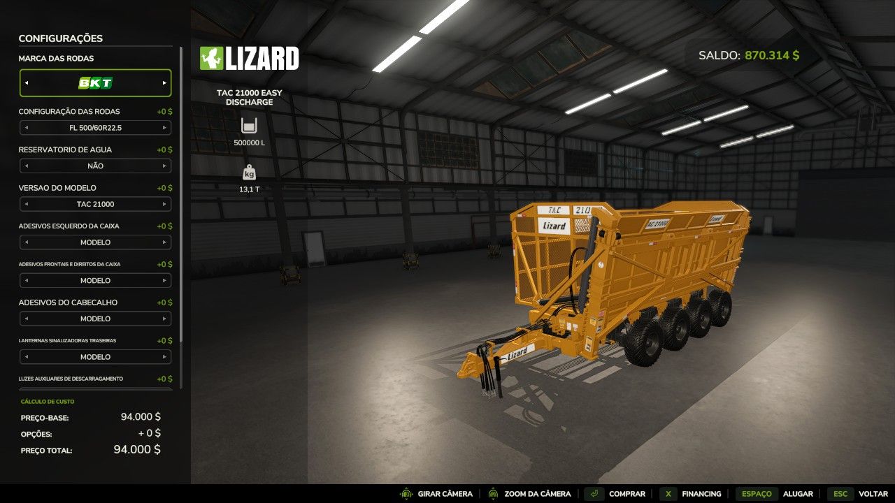 Lizard TAC 21000-22000