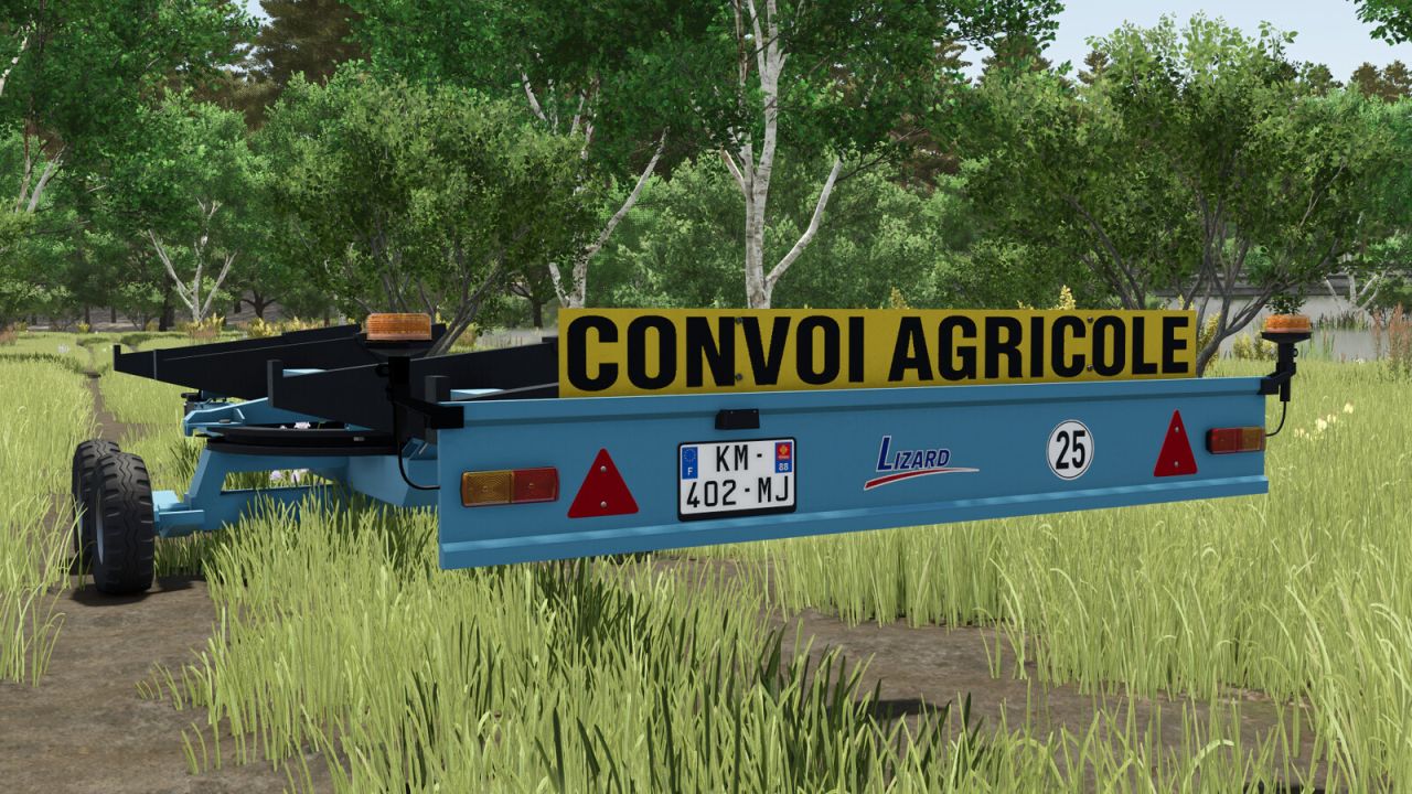 Przyczepa do cięcia gramofonu Lizard