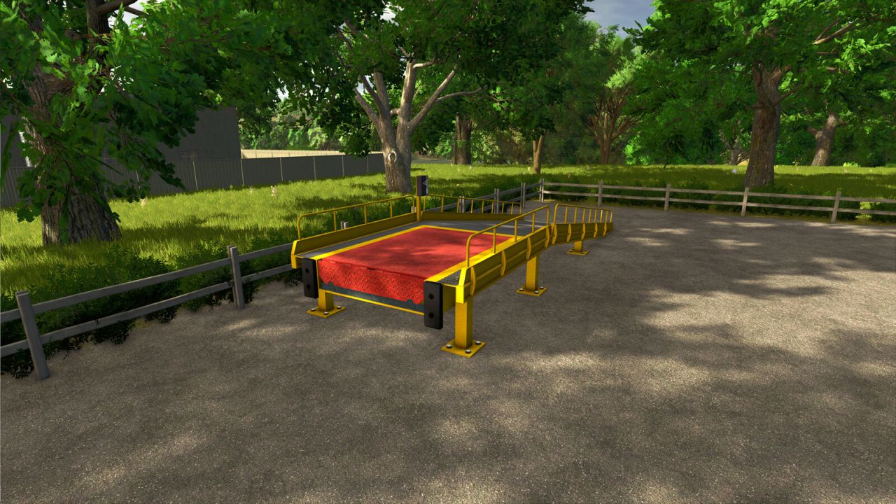 Loading Ramp With Dock Leveler