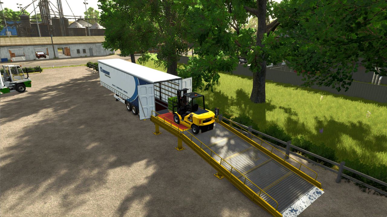 Dock Leveer ile Yükleme Rampası