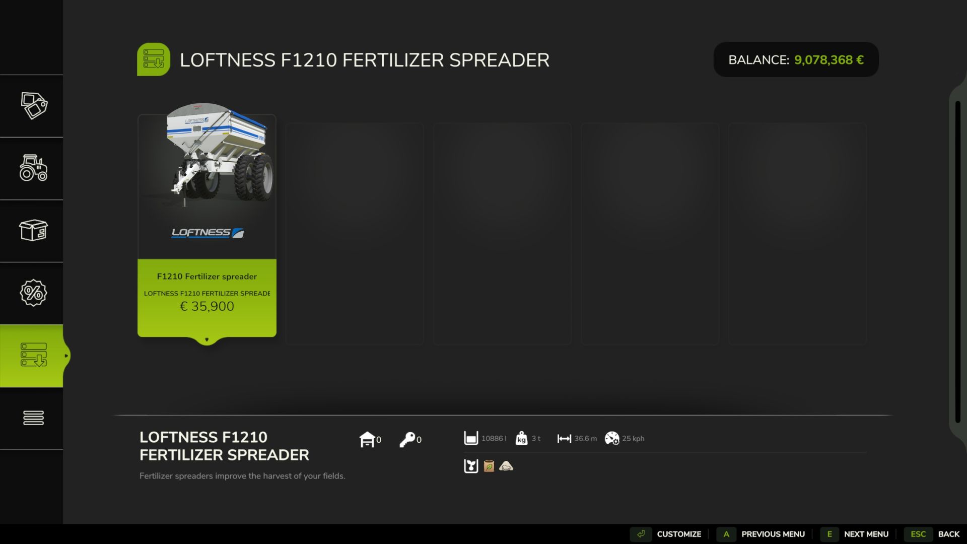 Loftness F1210
