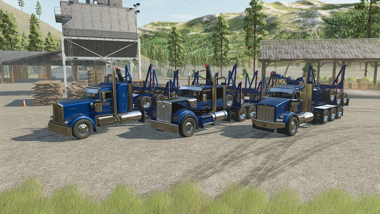 Pacchetto rimorchio con palo in legno