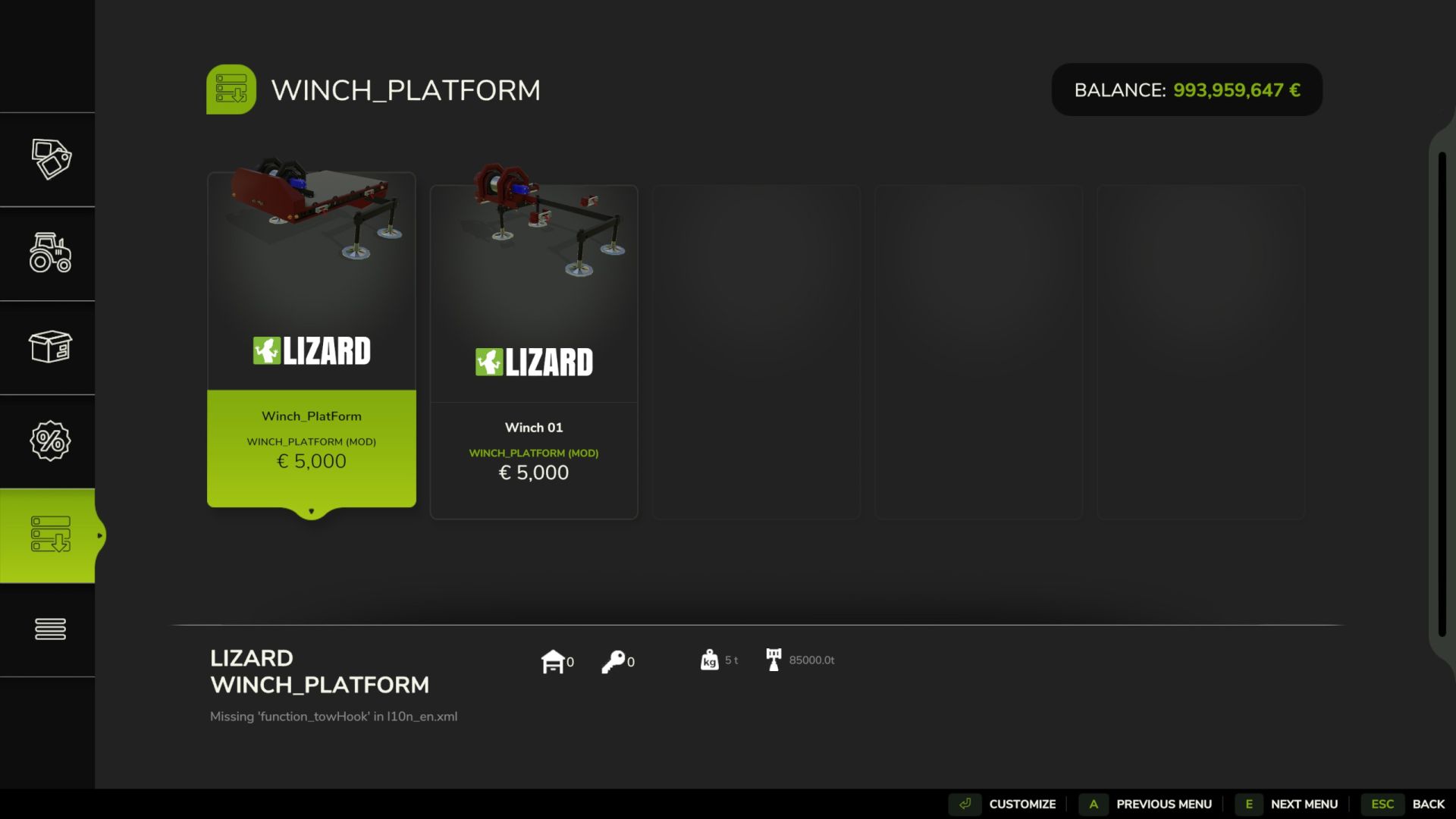 Argano e piattaforma del boscaiolo