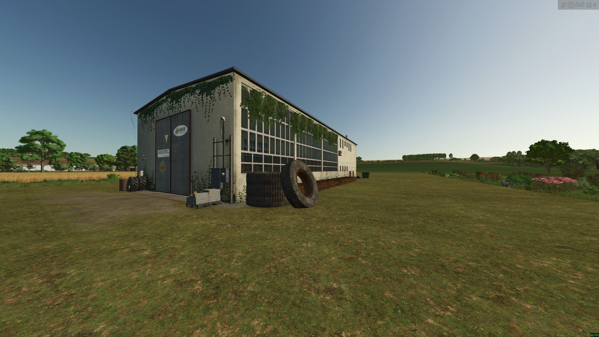 Garagem longa