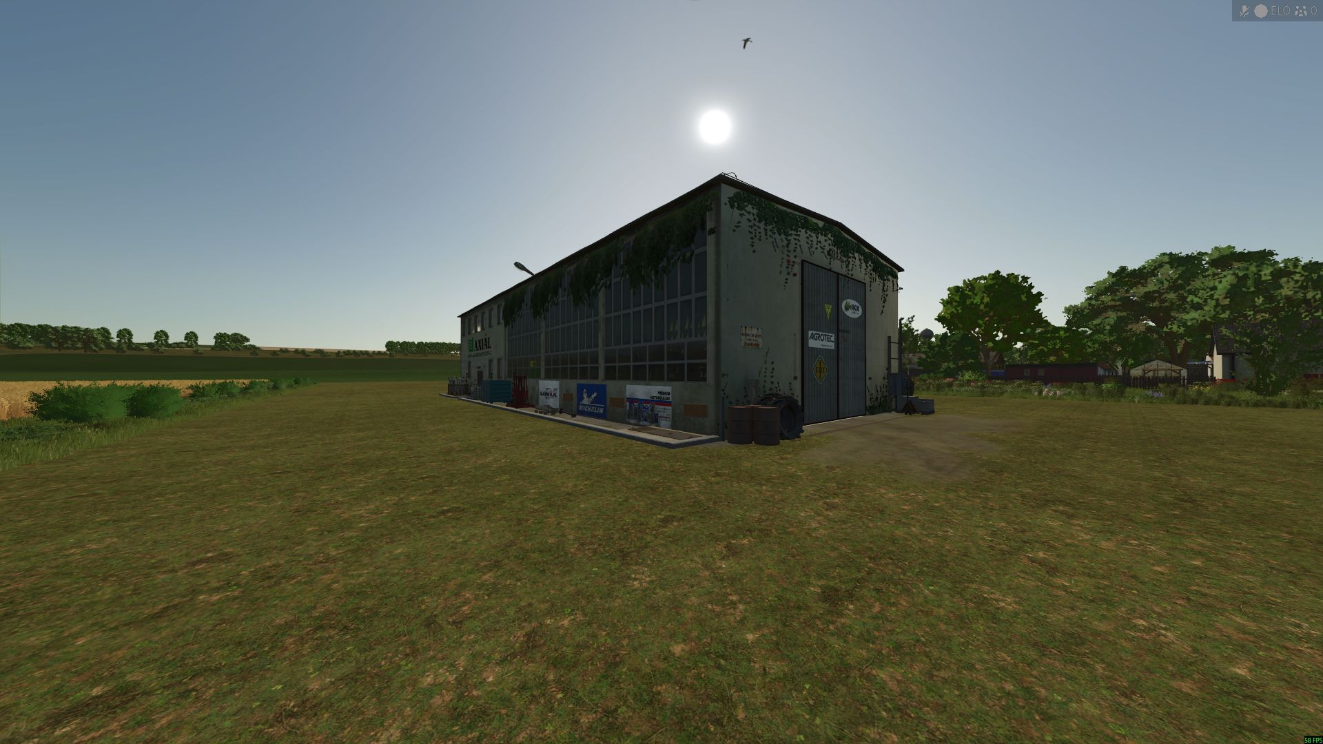 Garagem longa