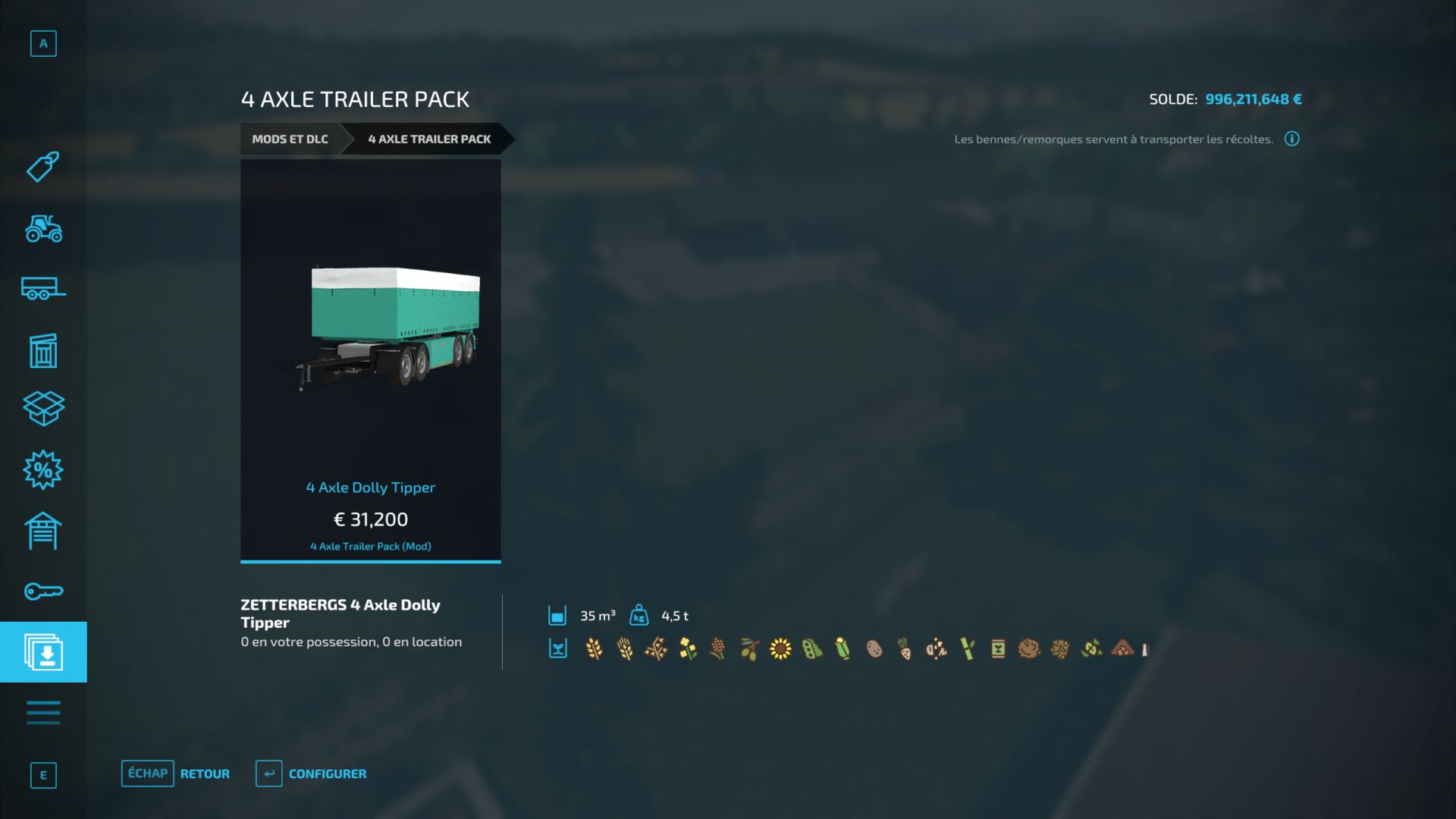 Lundby Flyer Trailer