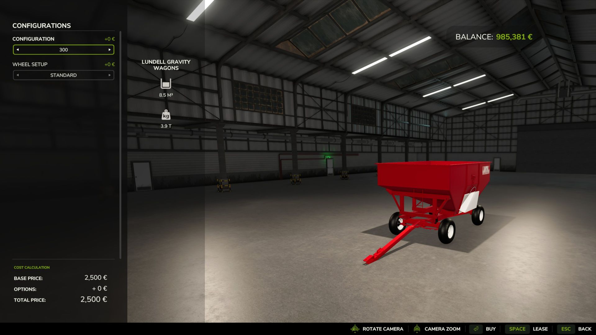 Lundell Gravity Wagons