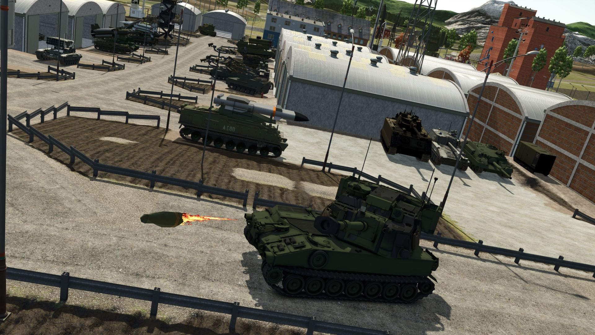 Obusier automoteur Paladin M109A6