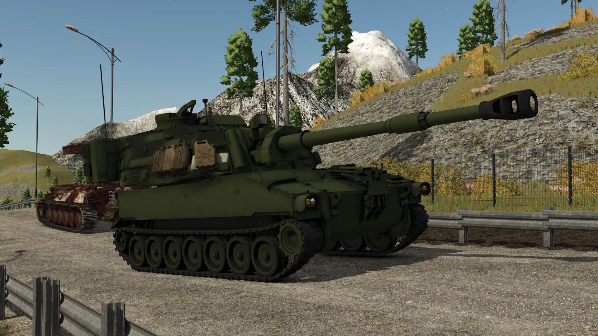 Obusier automoteur Paladin M109A6