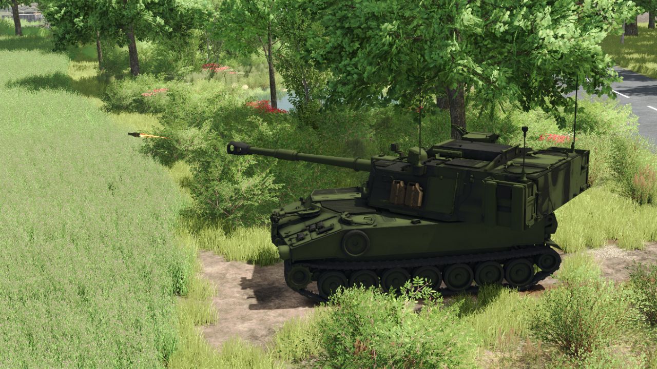 M109A6 Paladin Kundağı Motorlu Obüs