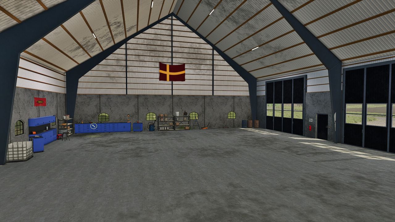 Salle des machines