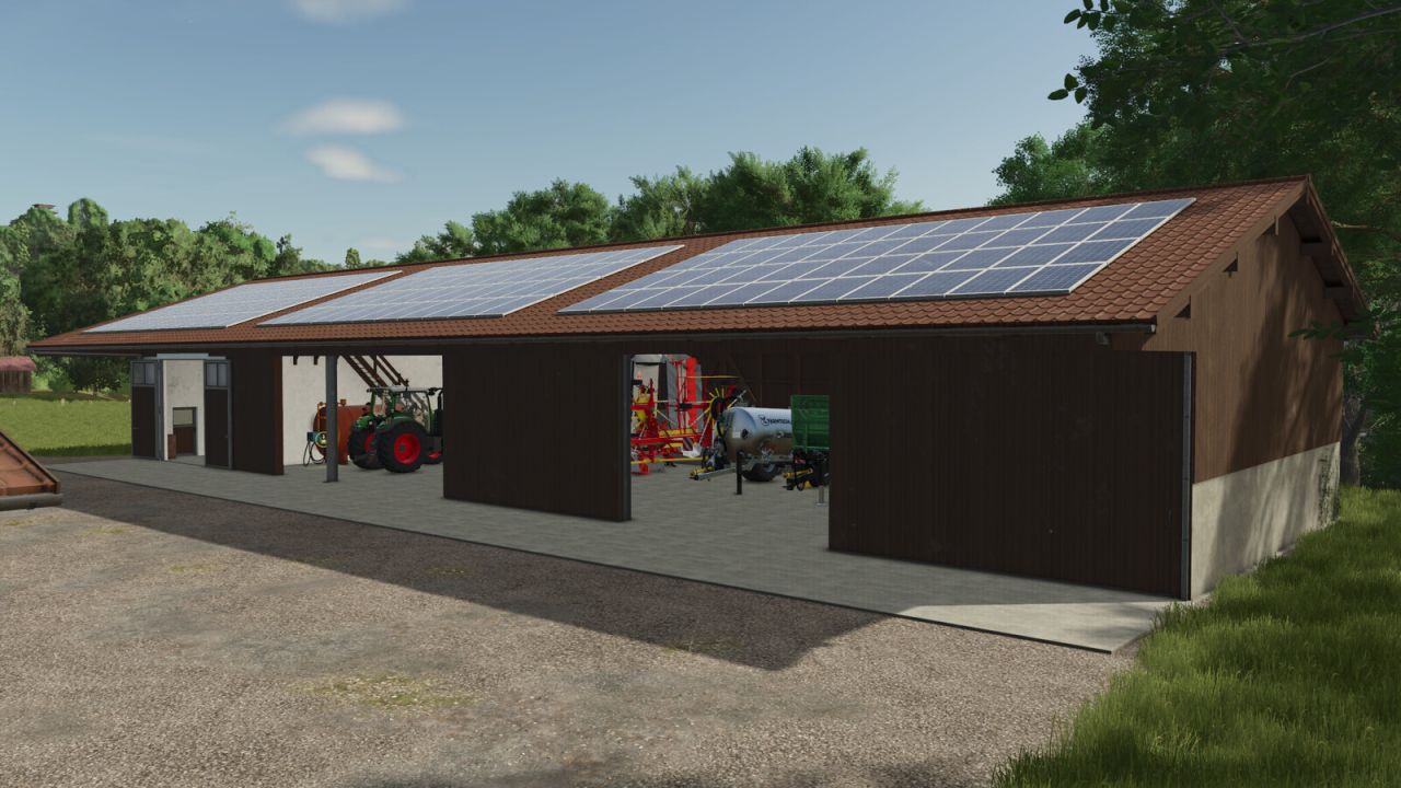 Machine Hall With Workshop
