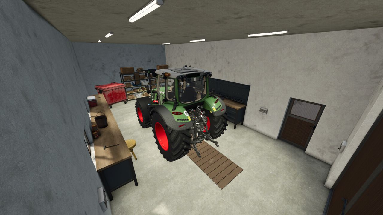 Machine Hall With Workshop