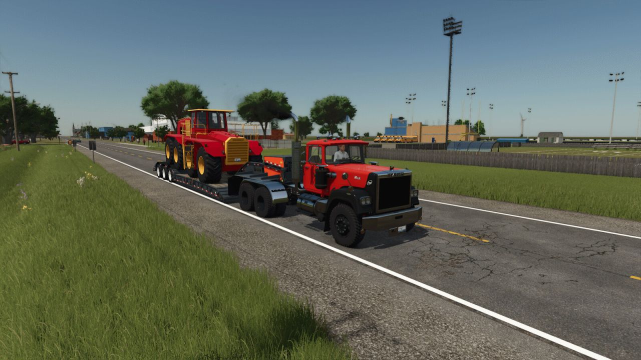 Полевой грузовик Mack SuperLiner 6x4
