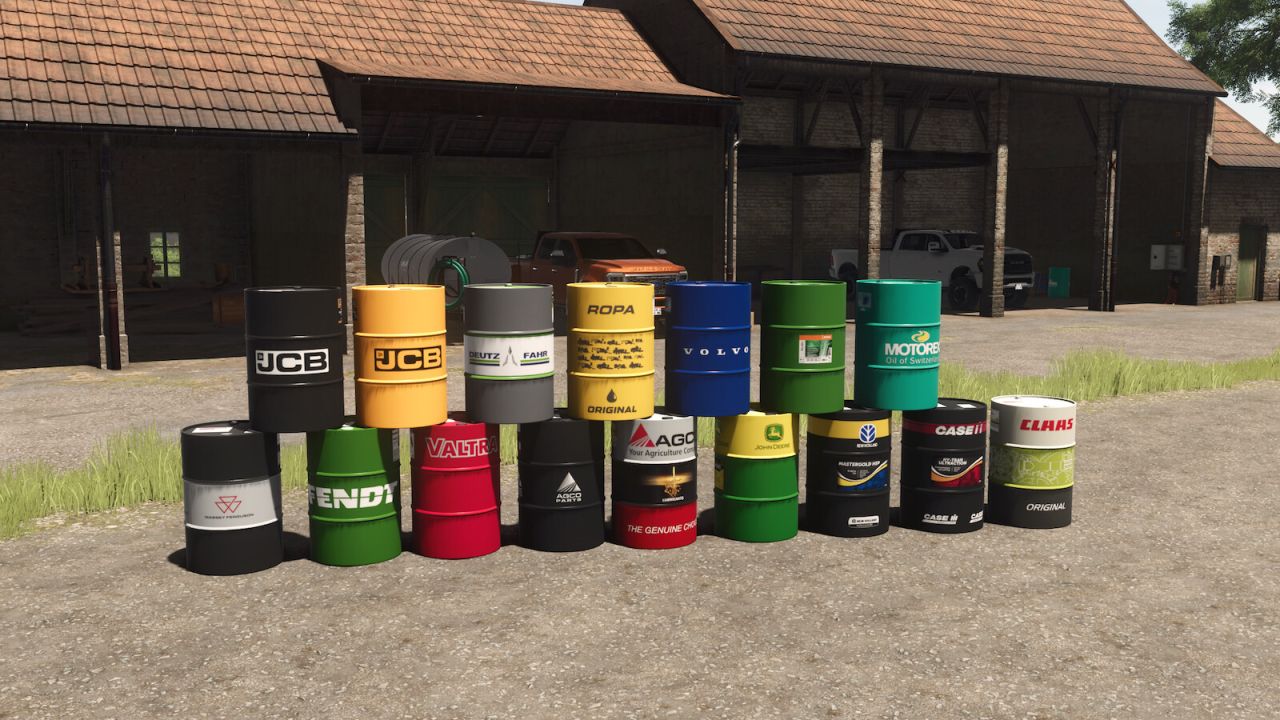 Juego cruzado de barriles de mantenimiento