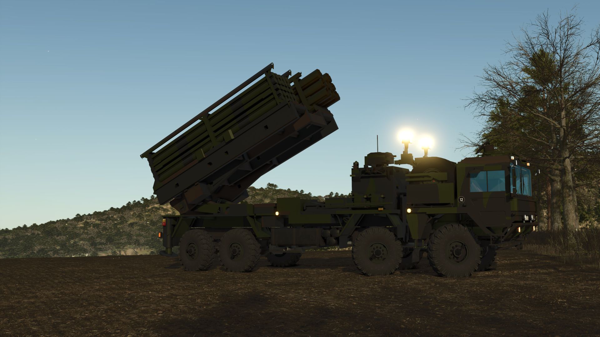 MAN 8x8 Air Defense and Ballistic Missile System