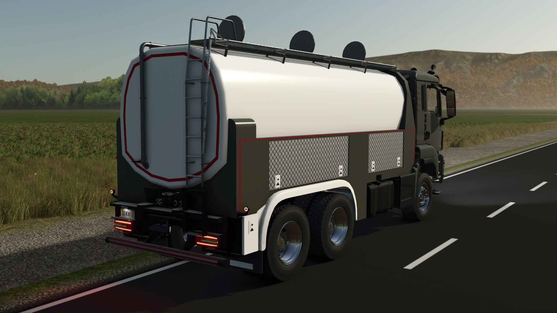 Mann Milchtransport Pack