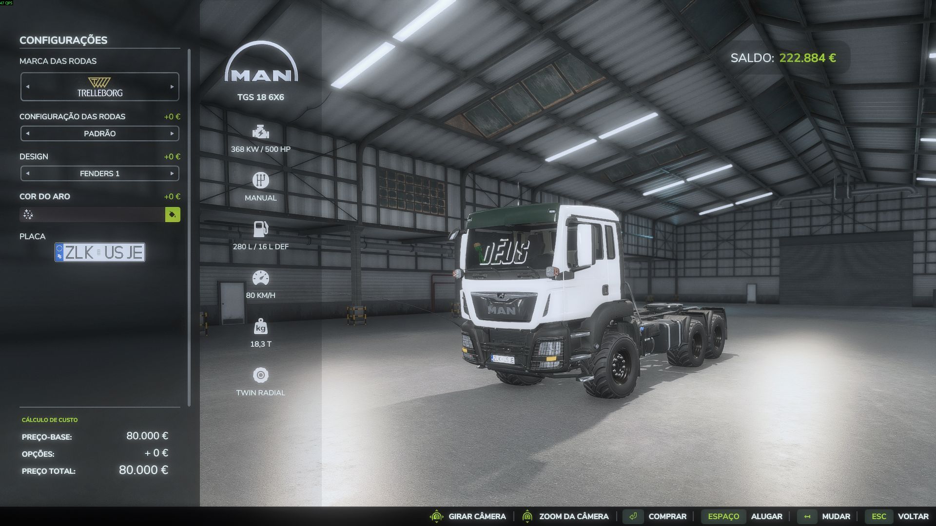 MAN TGS 18 6x6