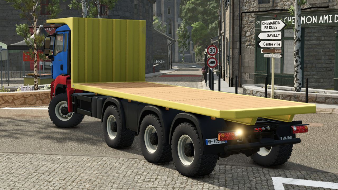 MAN TGS 18.500 Flatbed Autoload