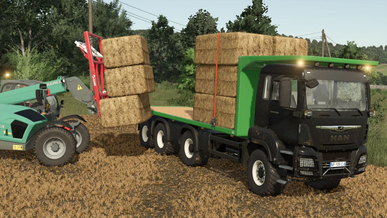 MAN TGS 18.500 Flatbed Autoload