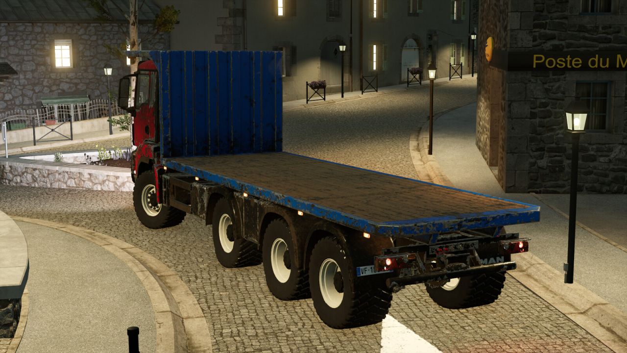 MAN TGS 18.500 Flatbed Autoload