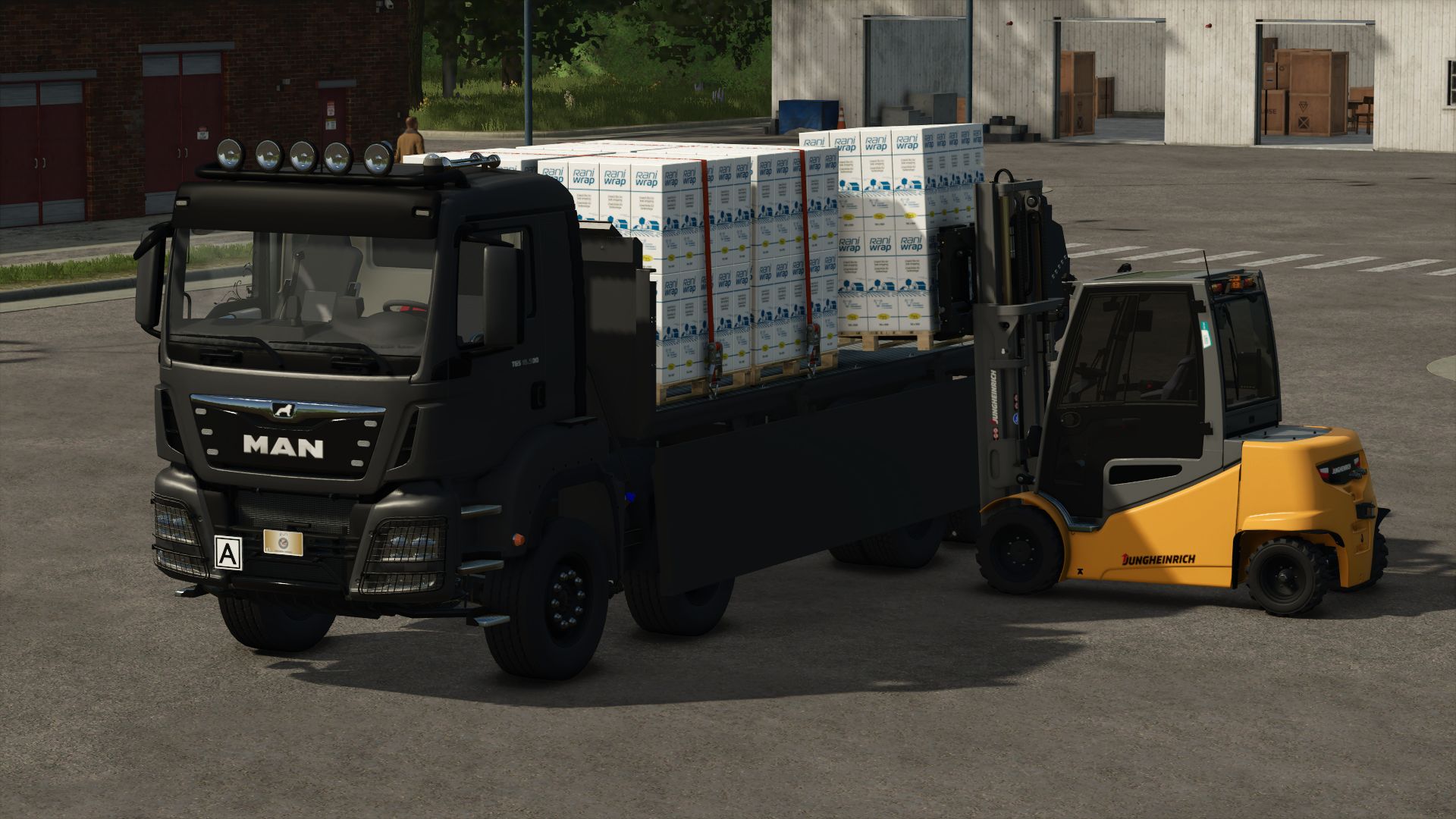 MAN TGS 4 Achs Kipper