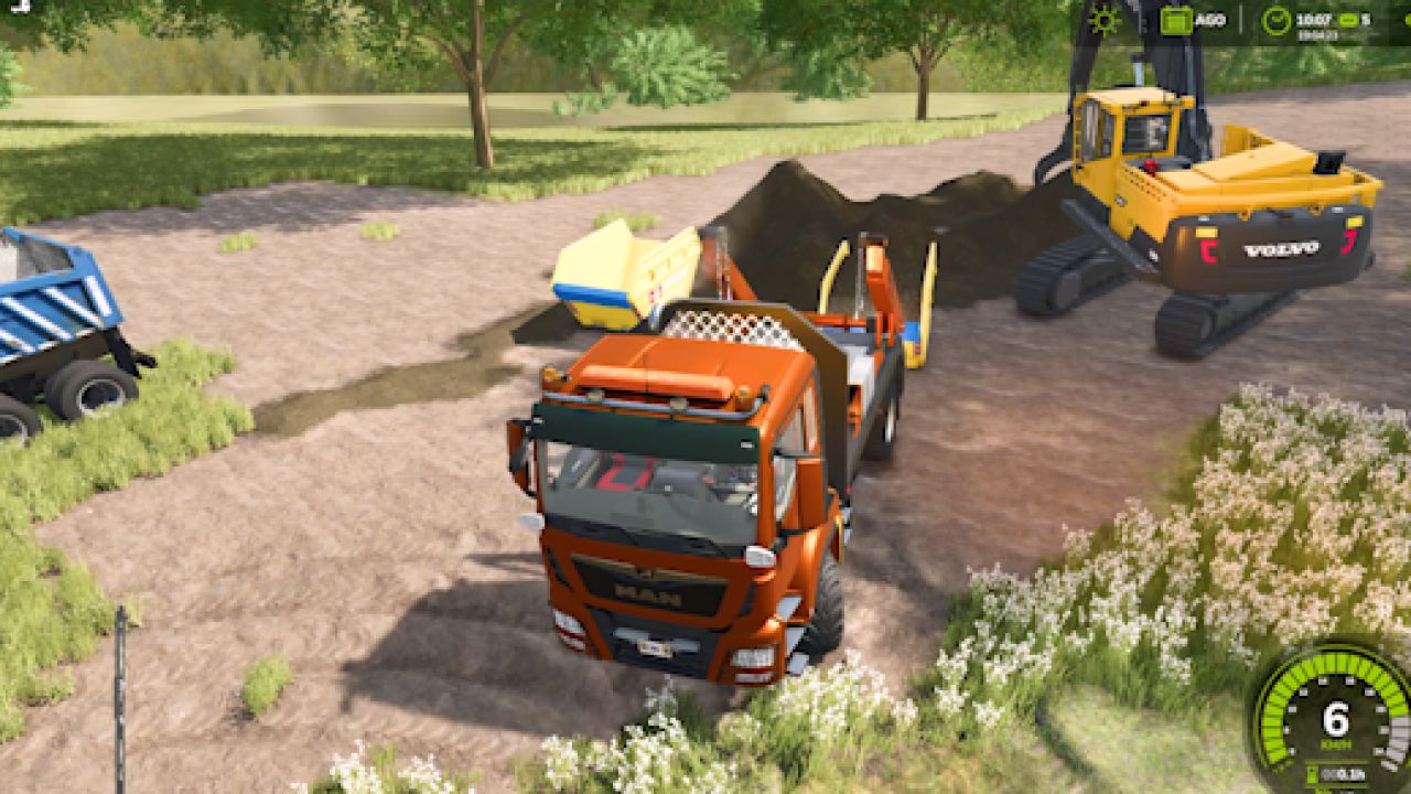 MAN TGS Skip Loader