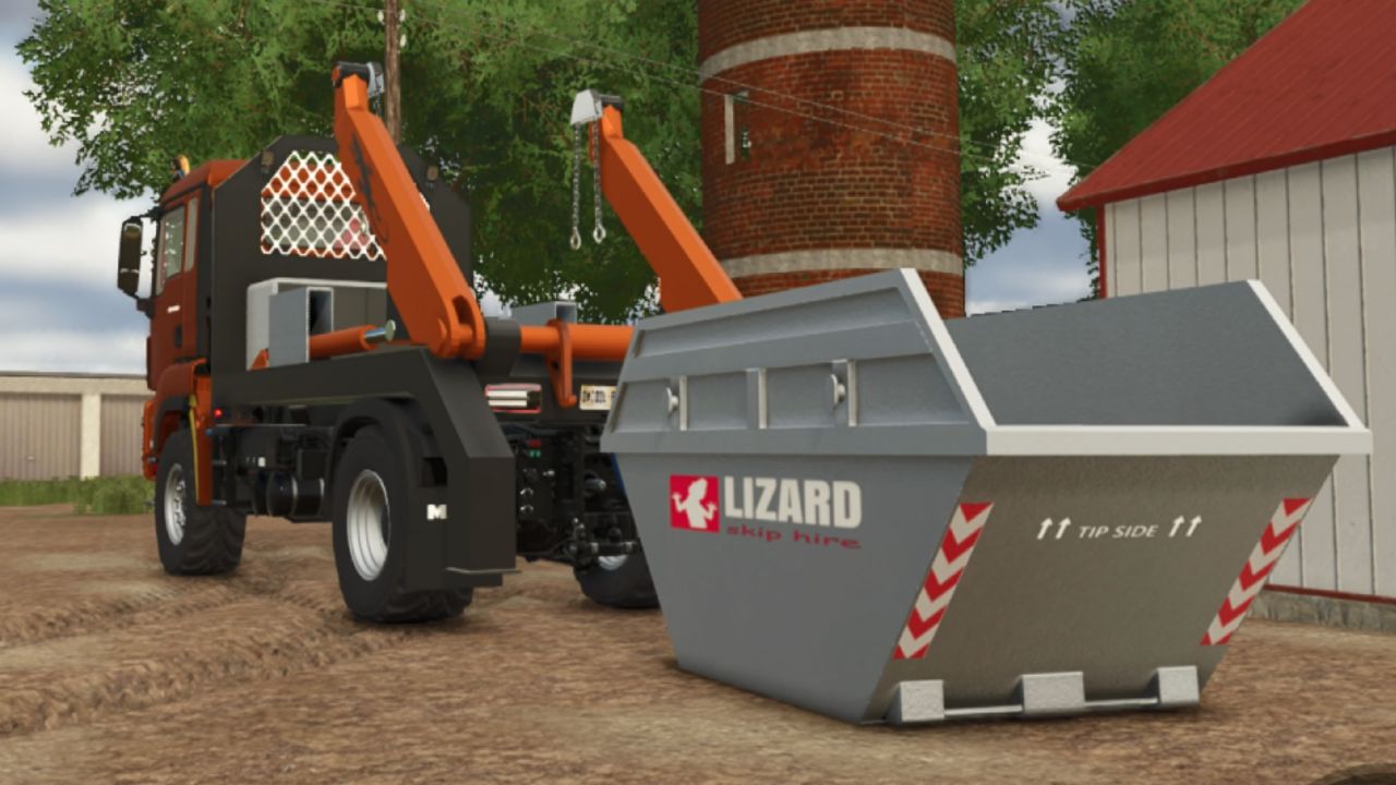 MAN TGS Skip Loader