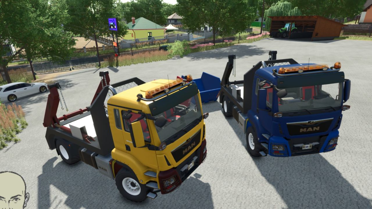 MAN TGS Skip Loader