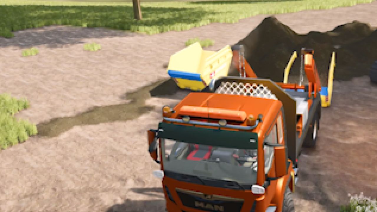 MAN TGS Skip Loader