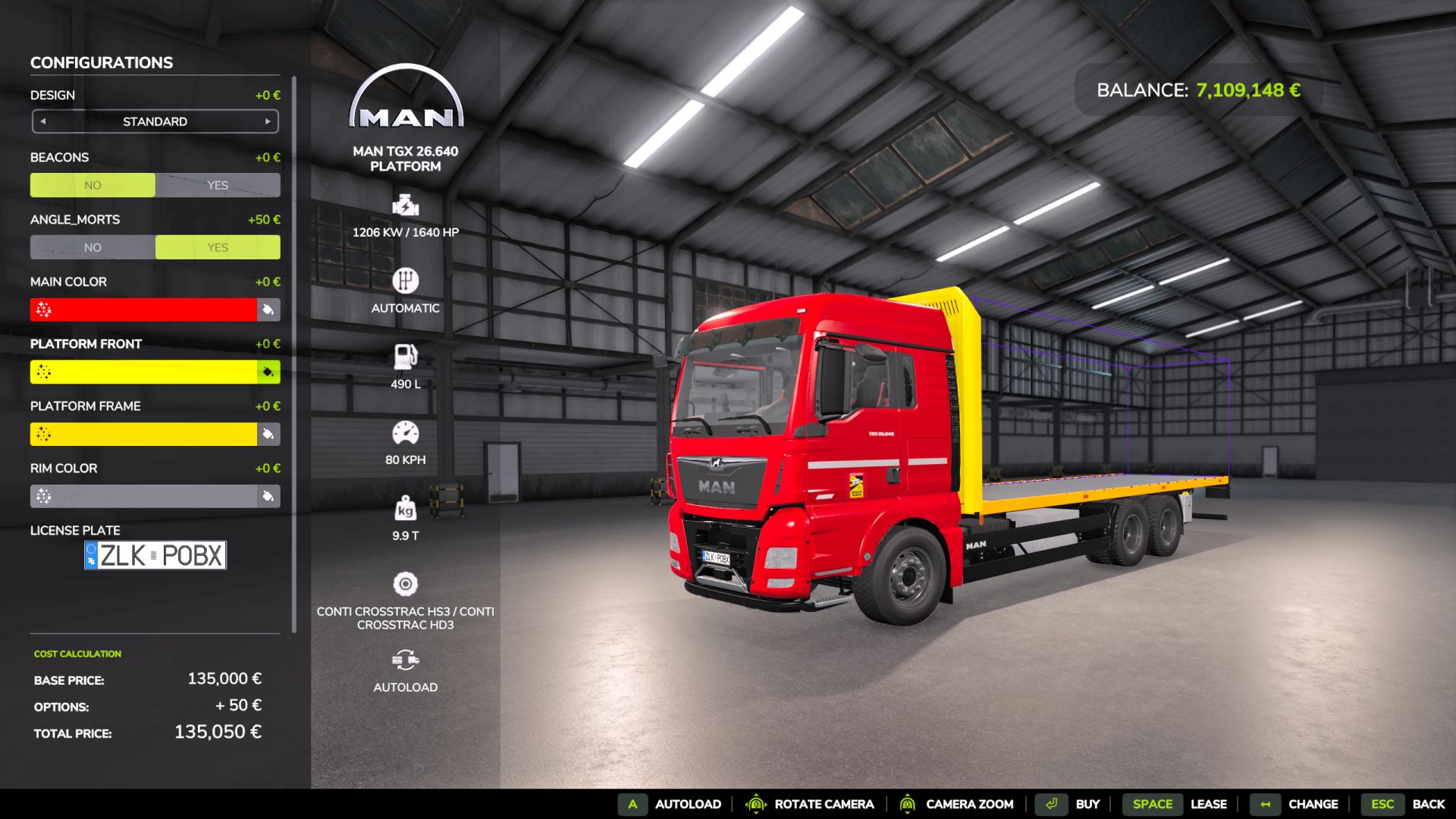 MAN TGX 26640 Autoload