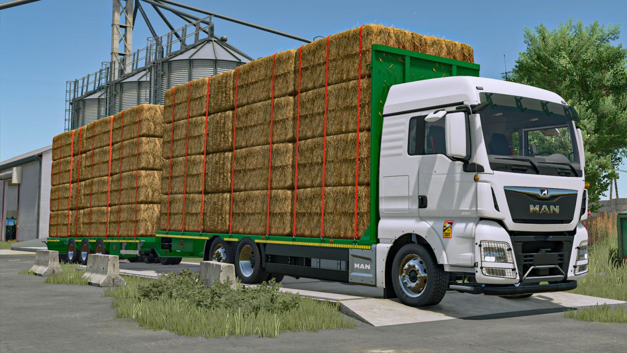 MAN TGX 6x2 Saman Balyası