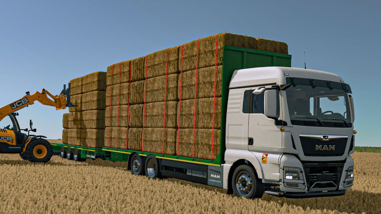 MAN TGX 6x2 Saman Balyası