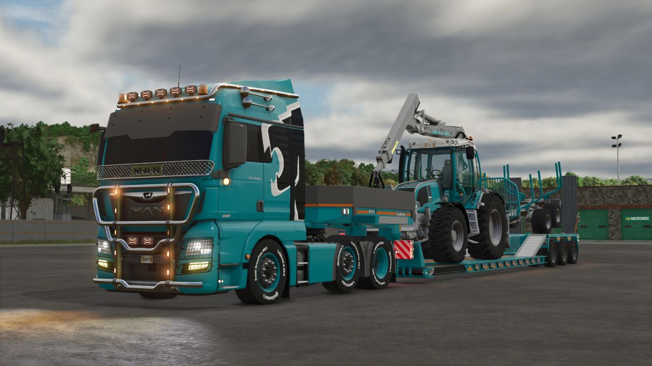Pacote semi-caminhão MAN TGX