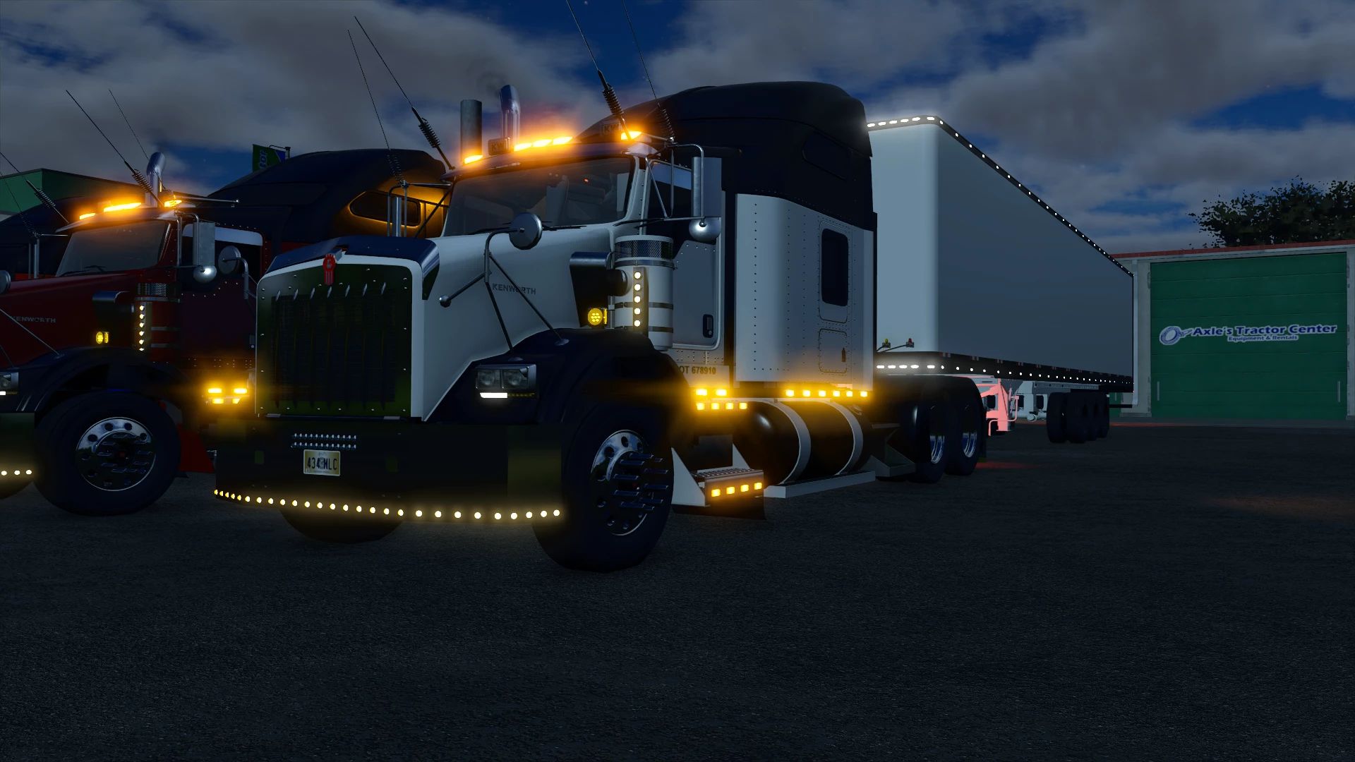 Manac 53 'droge transporter met koelcontainer